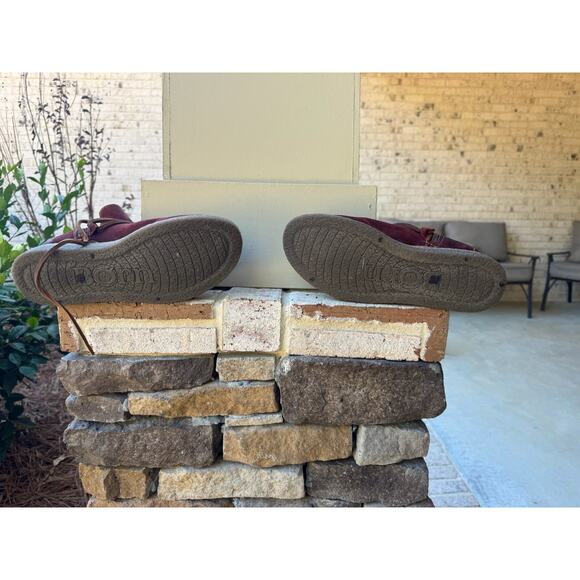 Born Women's Calyn Red Suede Bootie-Style BR0027644-Size 7.5 - Picture 4 of 8